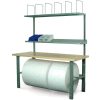 Stackbin Adjustable Height Packing Bench with Plastic Laminate Square Edge Top - 72 x 30