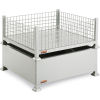 Global Industrial&#153; Mini-Bulk Container 38x38x16 2600 Lb Capacity - Wire Mesh Sides