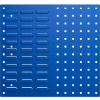 Bott 14025153.11 Steel Toolboard - Combo Perfo/Louvered Panels 20X18