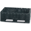 ORBIS Heavy-Duty Bulkpak Containers HDRS3230-18 - 32 x 30 x 18 - Fixed Wall Black