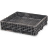 ORBIS Heavy-Duty Bulkpak Container HDRS4845-21 - 48 x 45 x 24.8 - Fixed Wall Black