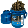 Century Drill 26329 - Cobalt Drill Bit 29 Piece Set - 135° - 1/16" to 1/2" by 64ths