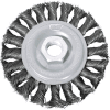 Century Drill 76043 Angle Grinder Wire Wheel 4" Dia. Steel Cable Twist