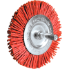 Century Drill 77443 End Brush 4" Dia. 1/4" Shank Size Nylon