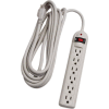 Century® D19004190 6 Outlet Surge Strip With 15-ft Cord, Beige