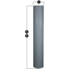 InnoFlue® End Pipe ISEP086, Polypropylene-UV, 8"