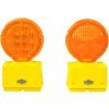Barricade Light, D-Cell W/Photo Cell - Pkg Qty 10