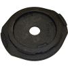Cortina Traffic Barrel Drum Base, 30 Lb., Recycled Rubber Base, Round, 03-732-30