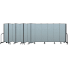 Screenflex Portable Room Divider 13 Panel, 6'H x 24'1"L, Vinyl Color: Blue