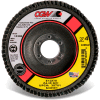 CGW Abrasives 35715 Z4 Flap Disc 4-1/2" X 5/8-11" 80 Grit Premium Zirconia Made In The USA - Pkg Qty 10
