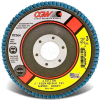 CGW Abrasives 43343 Abrasive Flap Disc 4-1/2" x 5/8 - 11" 80 Grit Zirconia - Pkg Qty 10