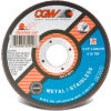 CGW Abrasives 45100 Cut-Off Wheel 9&quot; x 5/8&quot; 36 Grit Type 1 Zirconia Aluminium Oxide - Pkg Qty 25