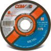 CGW Abrasives 45103 Cut-Off Wheel 4-1/2&quot; x 7/8&quot; 60 Grit Type 27 Aluminum Oxide - Pkg Qty 50