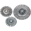 CGW Abrasives 49639 Radial Knot Wire Wheel Brush Carbon Stringer Bead 4" - Pkg Qty 10