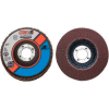 CGW Abrasives 39425 Abrasive Flap Disc 4-1/2" x 7/8" 80 Grit Aluminum Oxide - Pkg Qty 10