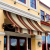 Awntech CH33-5BRTER Window/Entry Awning 5-3/8'W x 3-11/16'H x 3'D Brown/Terra Cotta