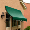 Awntech CH22-5F Window/Entry Awning 5-3/8'W x 2-9/16'H x 2'D Forest Green