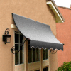 Awntech CH21-5G Window/Entry Awning 5-3/8'W x 2'H x 1'D Gray
