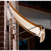 Awntech CH32-6LW Window/Entry Awning 6-3/8'W x 3-11/16'H x 2'D Linen/White