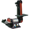 Palmgren 9681061 Belt & Disc Finishing Machine, 3.5 Amps, 2" x 42" or 1" x 42" Belt Size