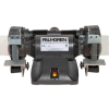 Palmgren 9682082 Bench 3 Phase Grinder W/Wheel Guards & Dust Collection Ports, 8" Wheel DiaV