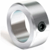 Set Screw Collar, 1/4", Zinc Plated Steel