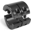 Two-Piece Clamping Collar Double Wide, 3/4", Black Oxide Steel