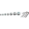 Climax Metal, Drill Stop Collar Kit, DRILLKIT-GSC7, Poly Bagged, 7-Piece