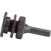 Climax Metal, Flat Head Arbors, FHL-10X, Left-Hand Thread, 3/8" Arbor,, 1/4" Shank Dia.