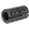 1-Piece Industry Standard Clamping Couplings, 1/2", Black Oxide Steel