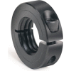 One-Piece Threaded Clamping Collar, Black Oxide Steel, ISTC-050-13