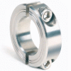 Metric Two-Piece Clamping Collar, 12mm, Stainless Steel