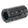 Metric One-Piece Industry Standard Clamping Couplings, 25mm, Black Oxide Steel