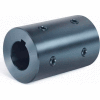 Rigid Coupling 4 Set Screws 2 @ 90 RC4H-Series, 2", Black Oxide Steel
