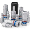 Cejn® Industrial Interchange Safety Coupling 1/4" Body Size 3/8" Male NPT - Pkg Qty 10
