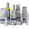 Series 310 Nipple - 1/4" Male Npt (Industrial Interchange 1/4") Qty 10/Pack