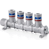 CEJN 19-902-9004 Multi-Link ARO Interchange 1/4" Body Size Safety eSafe Kit, 4 Out, 1/2" Fem.Inlet