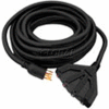 Conntek 20611-050, 50', 30A, Generator Power Cord with NEMA L14-30P to 5-15/20R*4