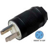Conntek 60837-00, 50-Amp Assembly RV Plug with NEMA 14-50P Male End