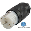 Conntek CS6364, 50-Amp CA-Standard Connector with NEMA CS6364 Female End, 3 Pole- 4 Wire