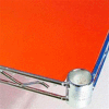 PVC Shelf Liners 14 x 48, Orange (2 Pack)