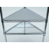 PVC Shelf Liners - Triangle 18 x 18, Grey (2 Pack)