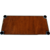 Chadko WC 67 Wood Grain Plastic Shelf Liner - 14"W x 14"D Cherry