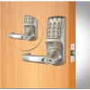 Codelocks ANSI Grade 2 Dual Key Pad Heavy Duty Electronic Lockset, CL5210IC-BB-BS, Brushed Steel