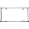 Cruiser Accessories Classic License Plate Frame, Chrome - 20130