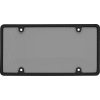 Cruiser Accessories Tuf Combo Novelty Plate Frame/Shield, Black/Smoke - 62052