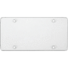 Cruiser Accessories Novelty Plate Tuf Flat Shield, Clear - 76100