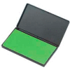 CLI® Stamp Pad, 2-3/4" x 4-1/4", Nontoxic, Reinkable, Green