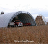 Econoline Storage Building 30'W x 15'H x 40'L Green Freestanding