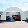 Standard 26'W Zippered End Panel - White for Econoline buildings